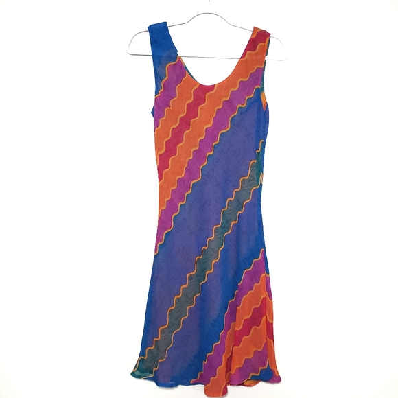 Ash & Sara Reversible Sleeveless Sheath Dress - Picture 3 of 9